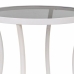 Centre Table Alexandra House Living White Glass Iron 50 x 60 x 50 cm