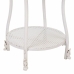 Centre Table Alexandra House Living White Glass Iron 50 x 60 x 50 cm