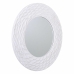 Wall mirror Alexandra House Living White 80 x 2 x 80 cm Circle