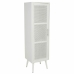 Skab Alexandra House Living Sølvfarvet white wedding Bambus Træ MDF 37 x 139 x 40 cm