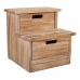 Panca Alexandra House Living Legno di paulownia 34 x 34 x 34 cm Scala