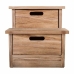 Hocker Alexandra House Living Paulonia-Holz 34 x 34 x 34 cm Leiter