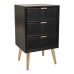 Nightstand Alexandra House Living Black Golden