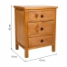 Nightstand Alexandra House Living Brown 62 x 37 x 47 cm