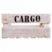 Caixas de arrumação Alexandra House Living CARGO Branco Madeira de abeto 24 x 19 x 38 cm 33 x 20 x 18 cm 28 x 15,5 x 17 cm 3 Peç