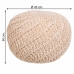 Pouffe Alexandra House Living Cream polystyrene 45 x 30 x 45 cm