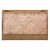 Banchetă Alexandra House Living Maro Natural Lemn de paulownia Lemn MDF 38 x 53 x 80 cm Pantofar