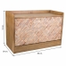 Kruk Alexandra House Living Bruin Natuurlijk Paulownia hout Hout MDF 38 x 53 x 80 cm Schoenenrek