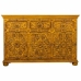 Sideboard Alexandra House Living Yellow Iron Mango wood 45 x 96 x 147 cm