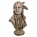 Bust Alexandra House Living Fiberglass Magnesium Dame Amerikanske indianere 33 x 70 x 45 cm