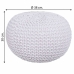 Pouffe Alexandra House Living White polystyrene 38 x 30 x 38 cm