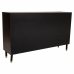 Sidebord Alexandra House Living Svart Furu Tre MDF 38 x 91 x 152 cm