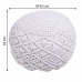 Pouffe Alexandra House Living White polystyrene 45 x 33 x 45 cm