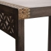 Mesa de apoio Alexandra House Living Cinzento Dourado 40 x 54 x 49 cm