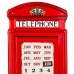 Placa de Pared Alexandra House Living Telephone Hierro