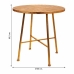 Centre Table Alexandra House Living Golden Iron 60 x 60 x 60 cm