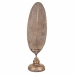 Candle Holder Alexandra House Living Golden Iron 16 x 60 x 17 cm Feathers