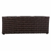 Kruka Alexandra House Living Brun Järn Rattan Plast 18 x 18 x 48 cm