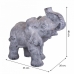 Figură Decorativă Alexandra House Living Gri Magneziu Elefant 26 x 40 x 35 cm