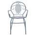 Garden chair Alexandra House Living Grey Iron 54 x 88 x 58 cm