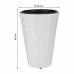 Kruka Alexandra House Living Vit Järn Rattan Plast 28 x 40 x 28 cm