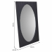 Wall mirror Alexandra House Living Golden Dark grey 2 x 80 x 50 cm Rectangular