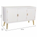 Credenza Alexandra House Living Bianco Dorato Legno MDF 41 x 71 x 120 cm