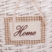 Set of Baskets Alexandra House Living White wicker Willow wood 44 x 58 x 44 cm 29 x 19 x 29 cm 3 Pieces