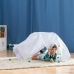 Children’s Fort Building Kit Builkitt InnovaGoods 155 Pieces