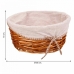 Korvide Komplekt Alexandra House Living Naturaalne vitstest Paju puit 29 x 15 x 29 cm 51 x 64 x 51 cm 36 x 15 x 36 cm 3 Tükid, o