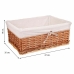 Mandenset Alexandra House Living Natuurlijk vlechtwerk Wilgenhout 35 x 63 x 53 cm 47 x 35 x 19 cm 41 x 30 x 16 cm 3 Onderdelen