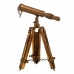 Figura Decorativa Alexandra House Living Bronce Telescopio 2 x 25 x 4 cm