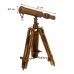 Figura Decorativa Alexandra House Living Bronce Telescopio 2 x 25 x 4 cm