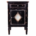 Nightstand Alexandra House Living Black 36 x 76 x 48 cm