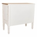 Chest of drawers Alexandra House Living White Fir wood MDF Wood 38 x 76 x 86 cm