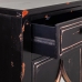 Nightstand Alexandra House Living Black 36 x 76 x 48 cm