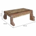 Hoofdtafel Alexandra House Living Gerecycleerd Hout 110 x 51 x 137 cm