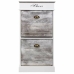 Scarpiera Alexandra House Living Bianco 28 x 98 x 50 cm 2 cassetti