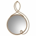 Wall mirror Alexandra House Living Golden 101 x 4 x 68 cm Circle