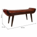 Panca Alexandra House Living Pelle Legno di mango 51 x 38 x 125 cm