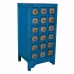 Ladenkast Alexandra House Living Blauw Elmhout 49 x 118 x 58 cm