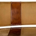 Bench Alexandra House Living Leather Iron Mango wood 71 x 76 x 127 cm