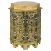 Tabouret Alexandra House Living Jaune Aluminium Bois MDF 11 x 42 x 38 cm