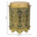 Stool Alexandra House Living Yellow Aluminium MDF Wood 11 x 42 x 38 cm