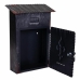 Letterbox Alexandra House Living Black Iron 11 x 37 x 27 cm