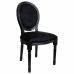 Dining Chair Alexandra House Living Black 46 x 96 x 48 cm