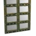 Miroir Alexandra House Living Vert Bois Recyclé Finition vieillie 4 x 179 x 87 cm