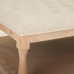 Banqueta Alexandra House Living Creme Borracha Madeira 78 x 48 x 110 cm