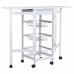 Carrello da Cucina Alexandra House Living Bianco 37 x 79 x 91 cm