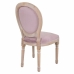 Sedia da Sala da Pranzo Alexandra House Living Rosa 100 % poliestere 46 x 96 x 48 cm